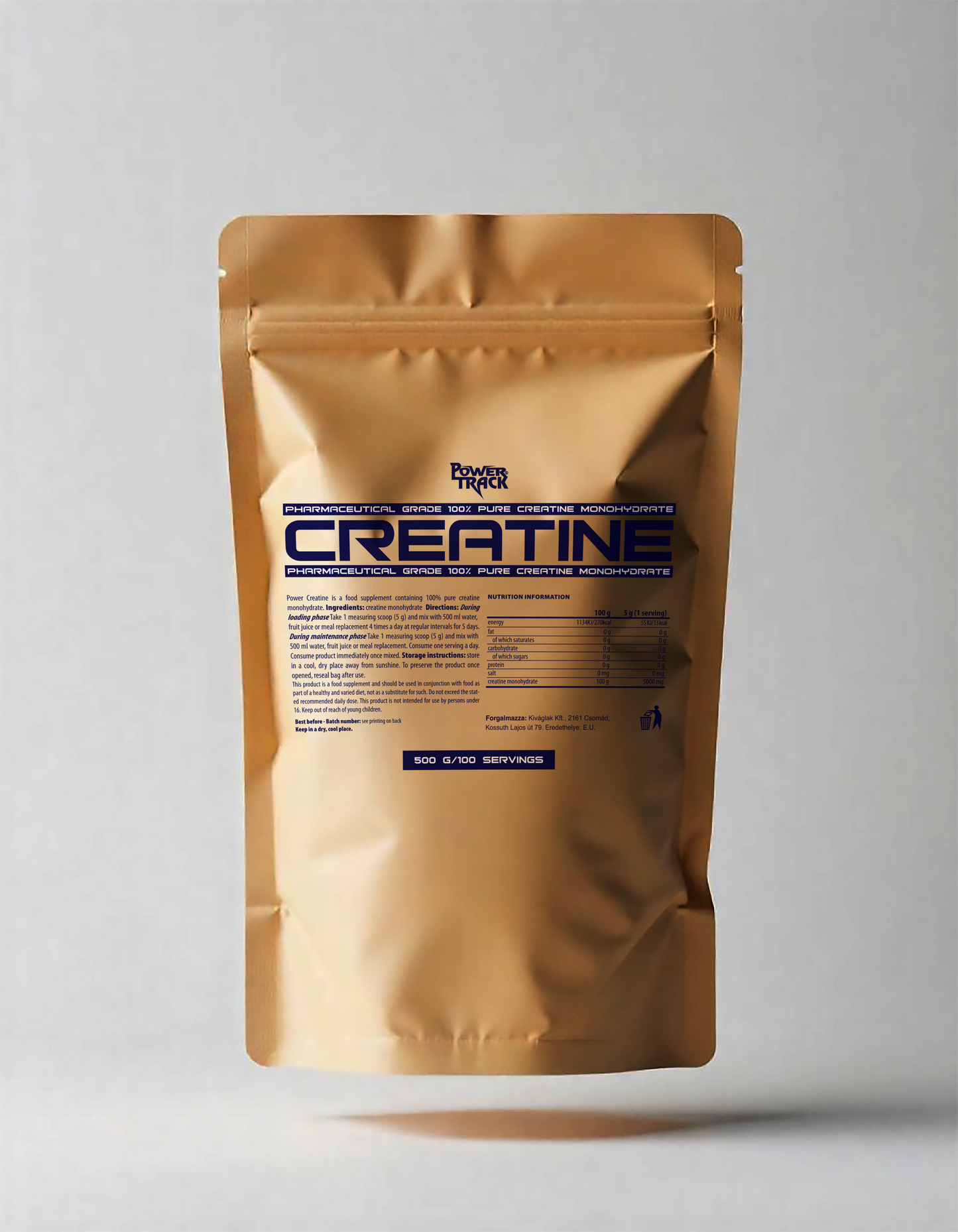 Power Creatine - 500g - PowerTrack